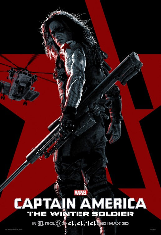 1000 piece jigsaw puzzle for the movie poster: Captain America: The Winter Soldier (2014) ver18