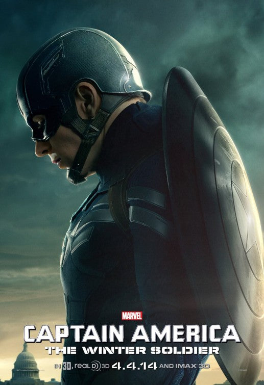 1000 piece jigsaw puzzle for the movie poster: Captain America: The Winter Soldier (2014) ver3