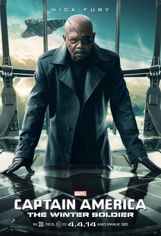 1000 piece jigsaw puzzle for the movie poster: Captain America: The Winter Soldier (2014) ver4