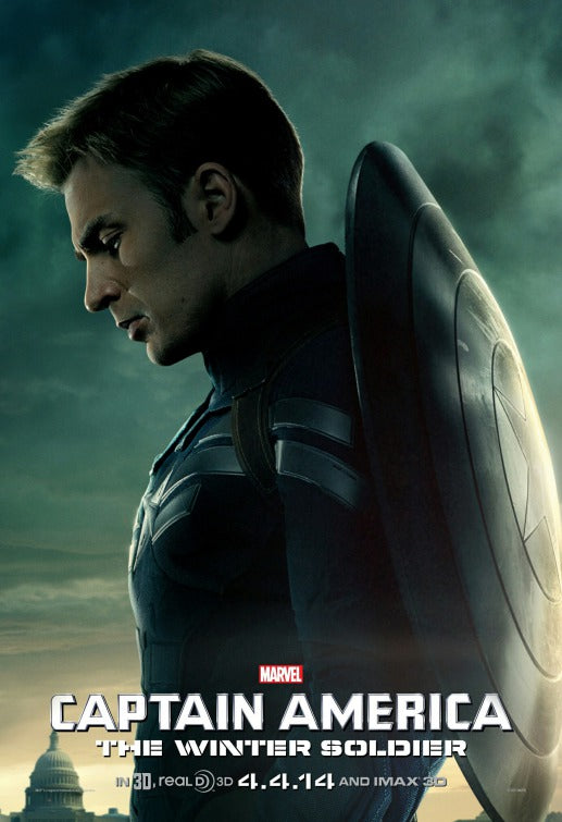 1000 piece jigsaw puzzle for the movie poster: Captain America: The Winter Soldier (2014) ver6