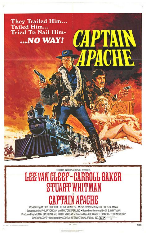 the movie poster: Captain Apache (1971)