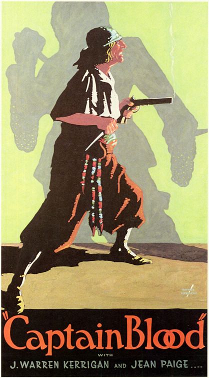 the movie poster: Captain Blood (1924)