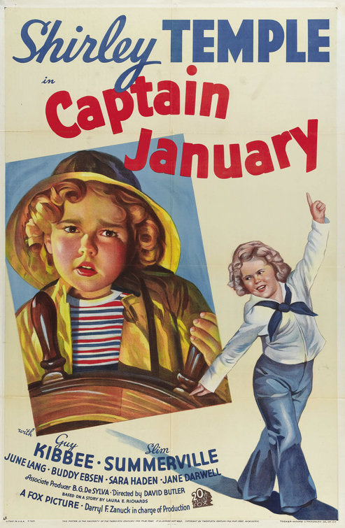 1000 piece jigsaw puzzle for the movie poster: Captain January (1936)