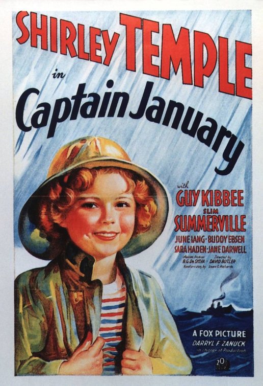 1000 piece jigsaw puzzle for the movie poster: Captain January (1936) ver2