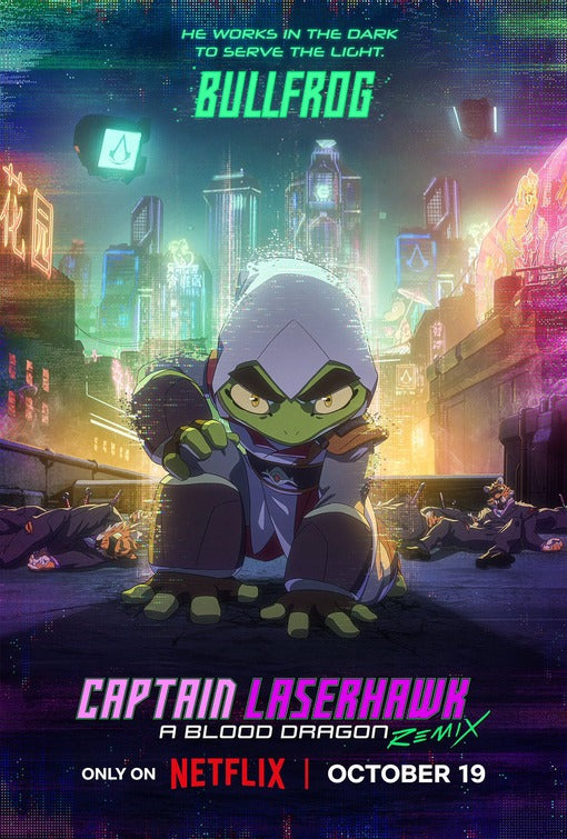 1000 piece jigsaw puzzle for tv poster: Captain Laserhawk: A Blood Dragon Remix, ver3