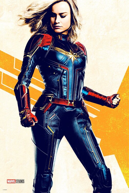 1000 piece jigsaw puzzle for the movie poster: Captain Marvel (2019) ver20