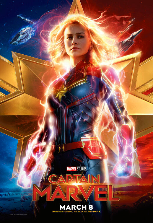 1000 piece jigsaw puzzle for the movie poster: Captain Marvel (2019) ver22