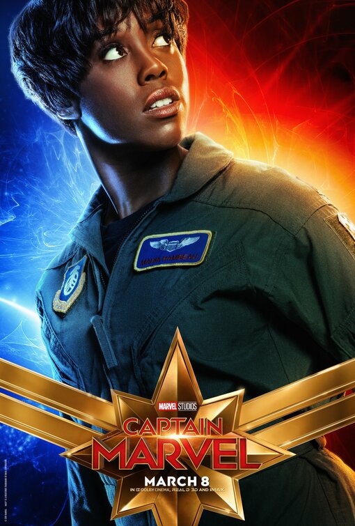 1000 piece jigsaw puzzle for the movie poster: Captain Marvel (2019) ver9
