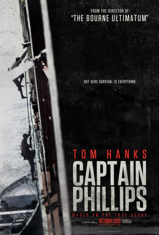 1000 piece jigsaw puzzle for the movie poster: Captain Phillips (2013)