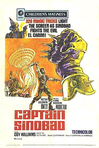 the movie poster: Captain Sindbad (1963)