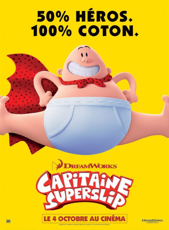1000 piece jigsaw puzzle for the movie poster: Captain Underpants (2017) ver3