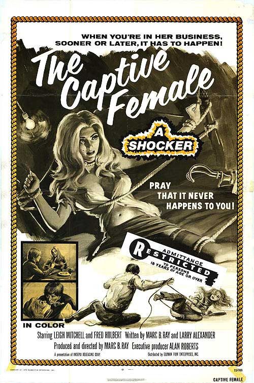 the movie poster: The Captive Female (1973)
