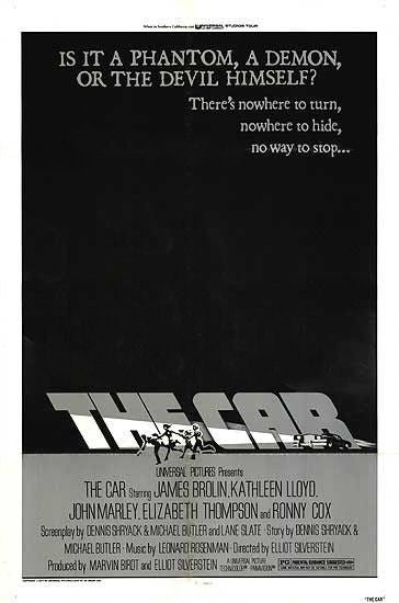 the movie poster: The Car (1977)