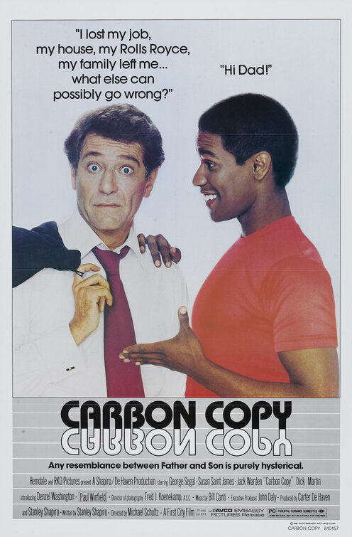 the movie poster: Carbon Copy (1981)