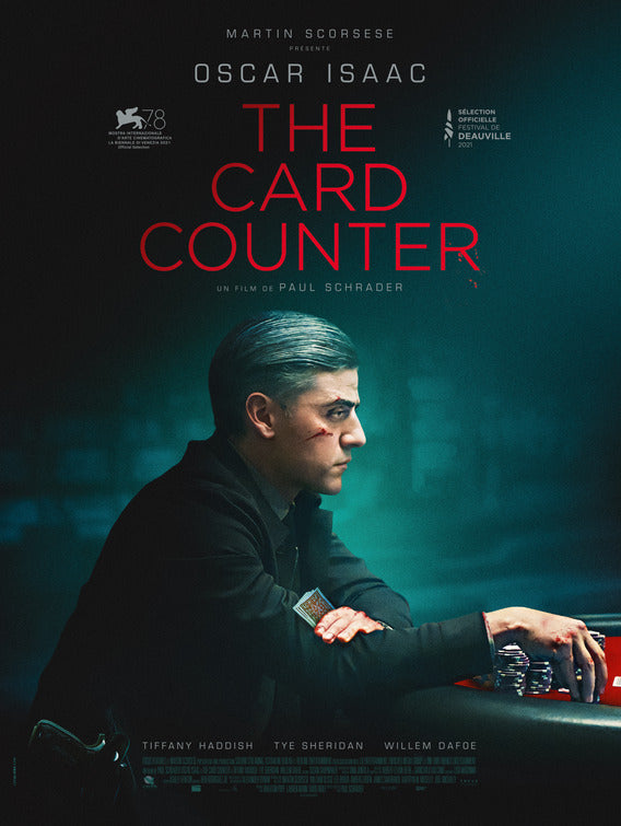 1000 piece jigsaw puzzle for the movie poster: The Card Counter (2021) ver5