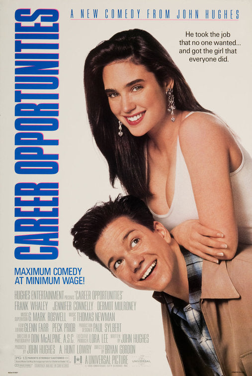 the movie poster: Career Opportunities (1991)