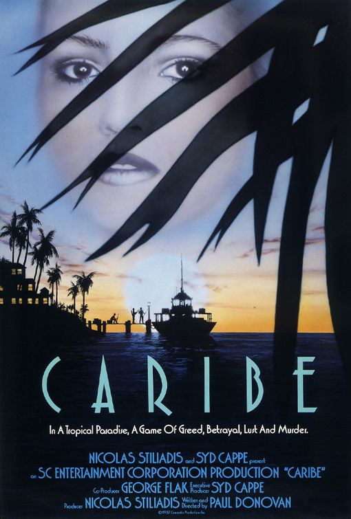 the movie poster: Caribe (1987)