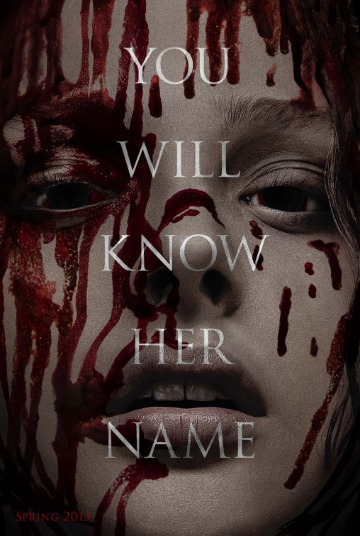 1000 piece jigsaw puzzle for the movie poster: Carrie (2013)