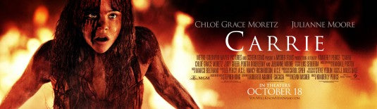 1000 piece jigsaw puzzle for the movie poster: Carrie (2013) ver4