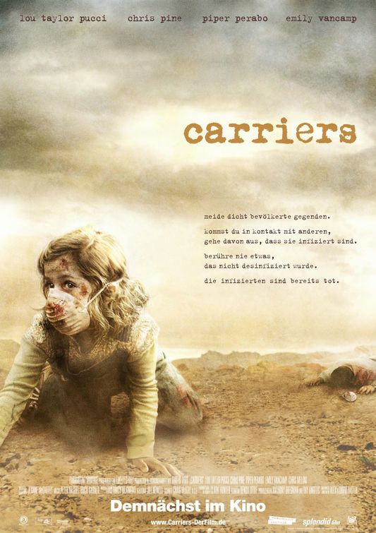1000 piece jigsaw puzzle for the movie poster: Carriers (2009) ver3