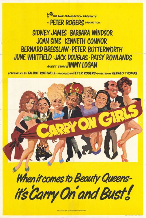 the movie poster: Carry on Girls (1973)