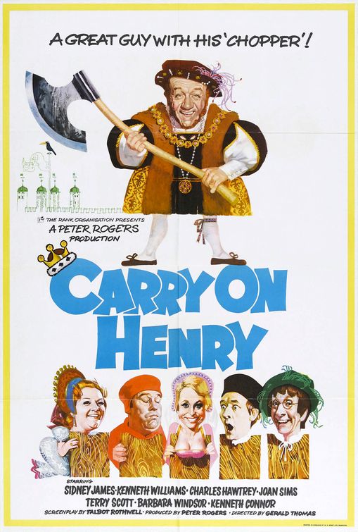 the movie poster: Carry on Henry (1971)