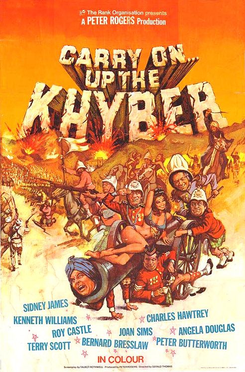 the movie poster: Carry On... Up the Khyber (1969)