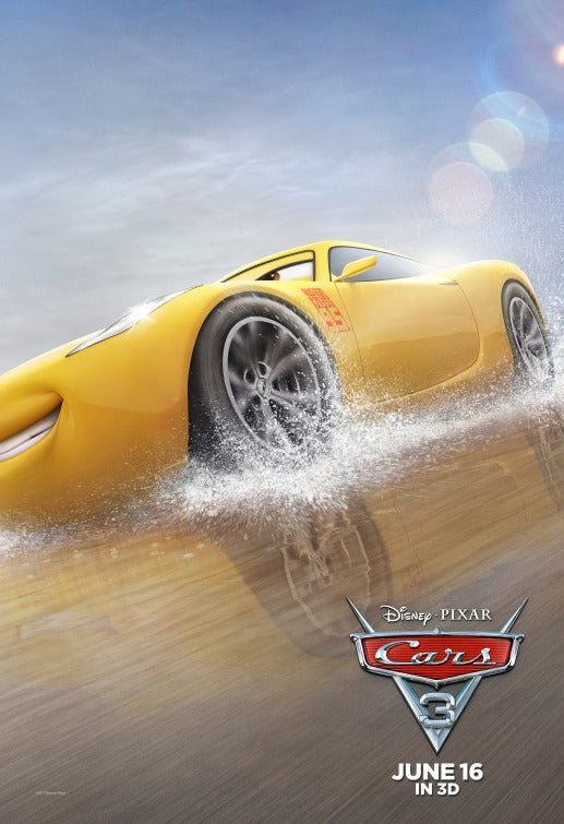 1000 piece jigsaw puzzle for the movie poster: Cars 3 (2017) ver10