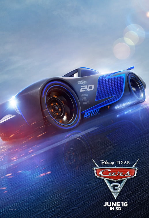 1000 piece jigsaw puzzle for the movie poster: Cars 3 (2017) ver12