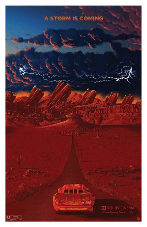 1000 piece jigsaw puzzle for the movie poster: Cars 3 (2017) ver16