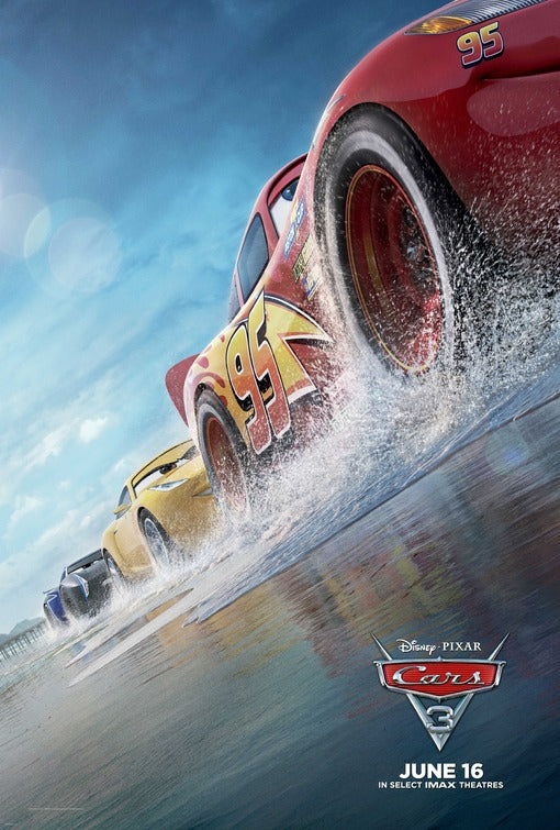 1000 piece jigsaw puzzle for the movie poster: Cars 3 (2017) ver3
