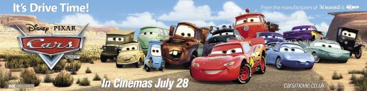 1000 piece jigsaw puzzle for the movie poster: Cars (2006) ver13