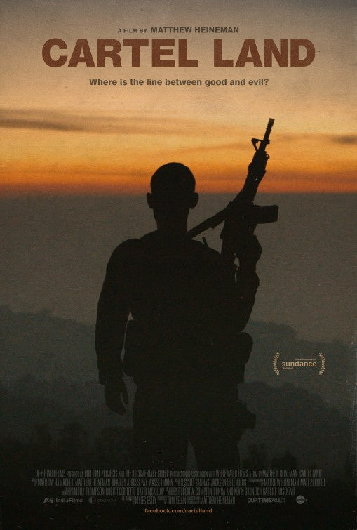 1000 piece jigsaw puzzle for the movie poster: Cartel Land (2015)
