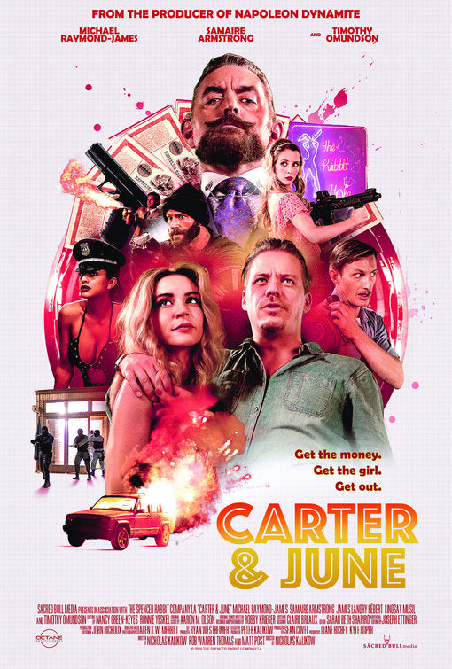 1000 piece jigsaw puzzle for the movie poster: Carter & June (2018)