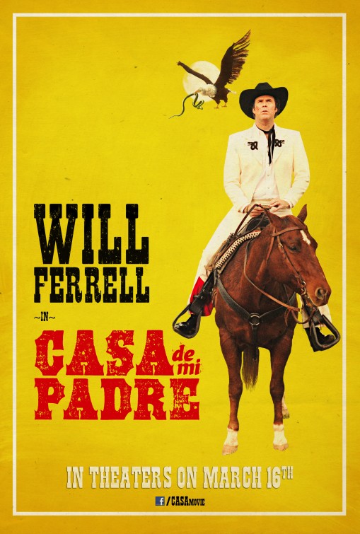 1000 piece jigsaw puzzle for the movie poster: Casa de mi Padre (2012) ver2