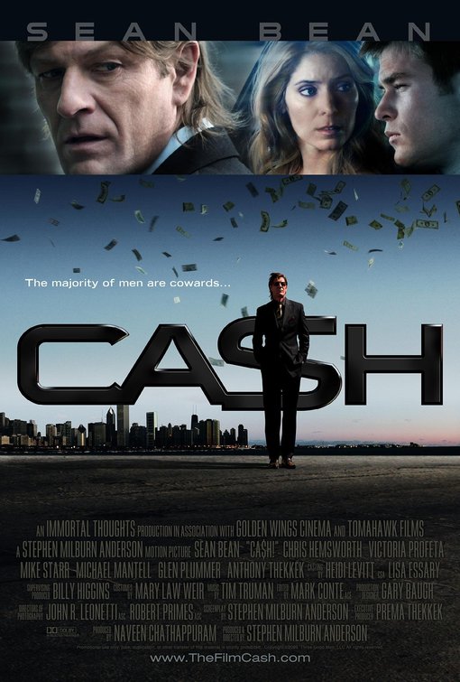 1000 piece jigsaw puzzle for the movie poster: Ca$h (2009)