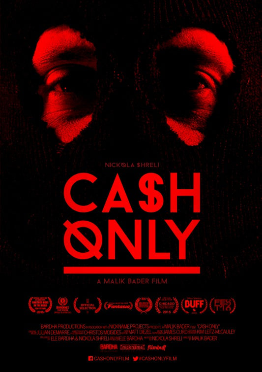 1000 piece jigsaw puzzle for the movie poster: Cash Only (2016)