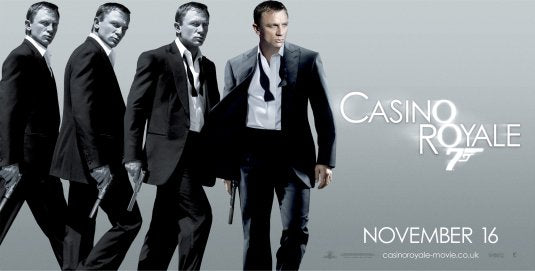 1000 piece jigsaw puzzle for the movie poster: Casino Royale (2006) ver11