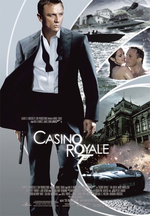 the movie poster: Casino Royale (2006) ver5