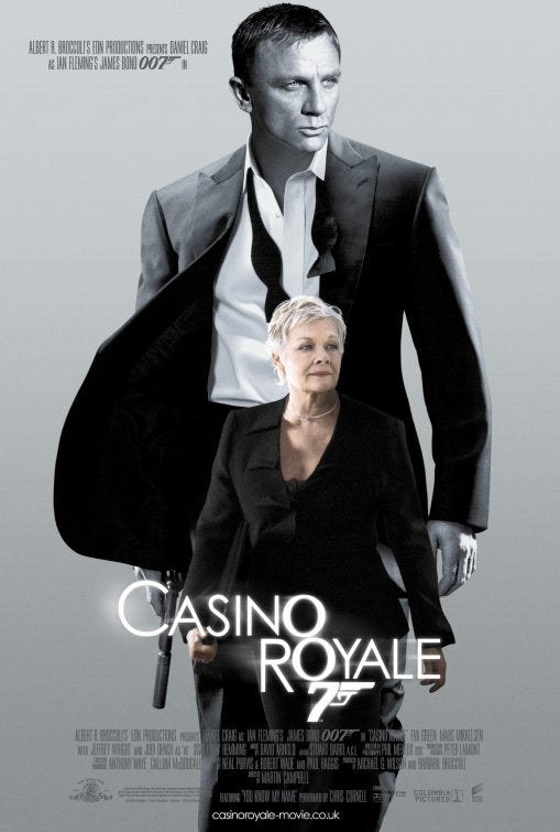 1000 piece jigsaw puzzle for the movie poster: Casino Royale (2006) ver6