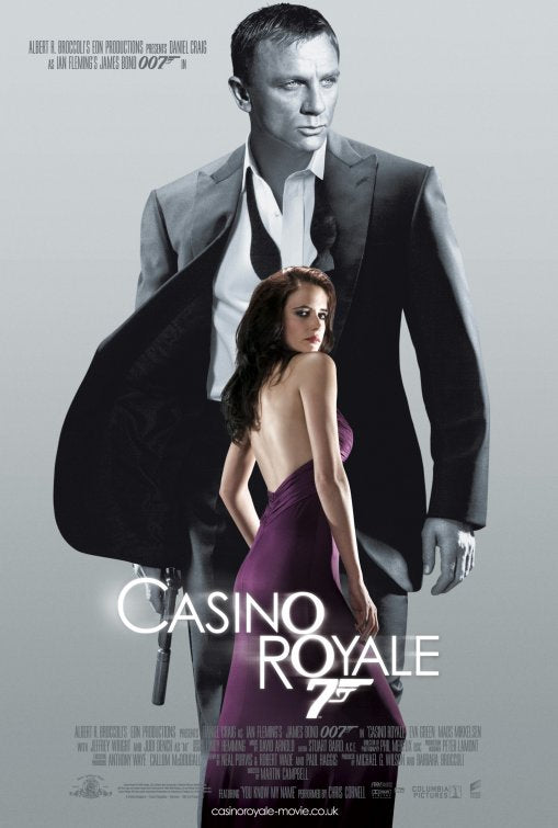 1000 piece jigsaw puzzle for the movie poster: Casino Royale (2006) ver7