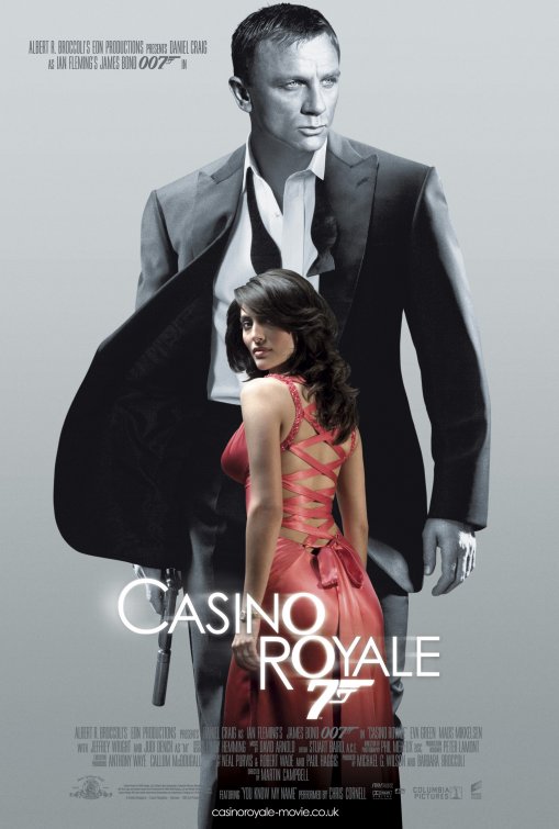 1000 piece jigsaw puzzle for the movie poster: Casino Royale (2006) ver8