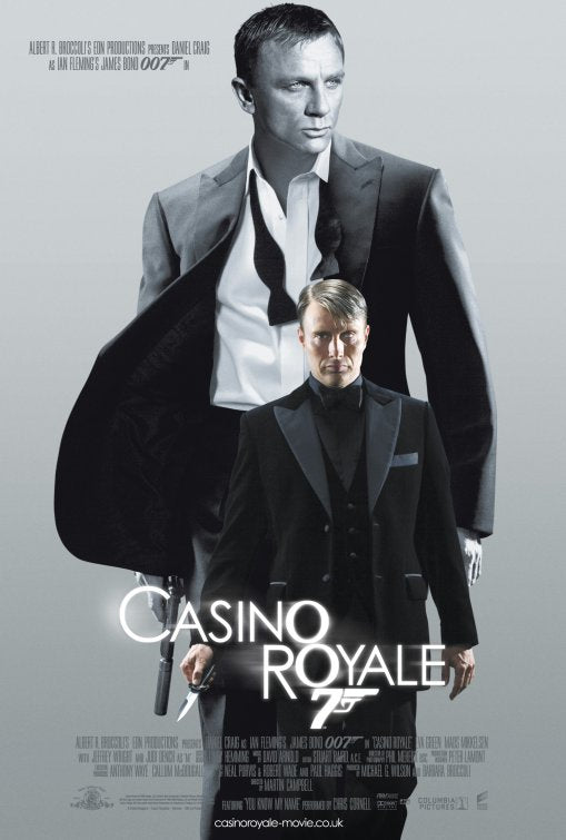 1000 piece jigsaw puzzle for the movie poster: Casino Royale (2006) ver9