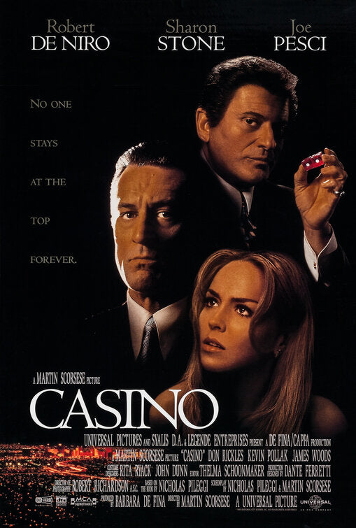 the movie poster: Casino (1995) ver1