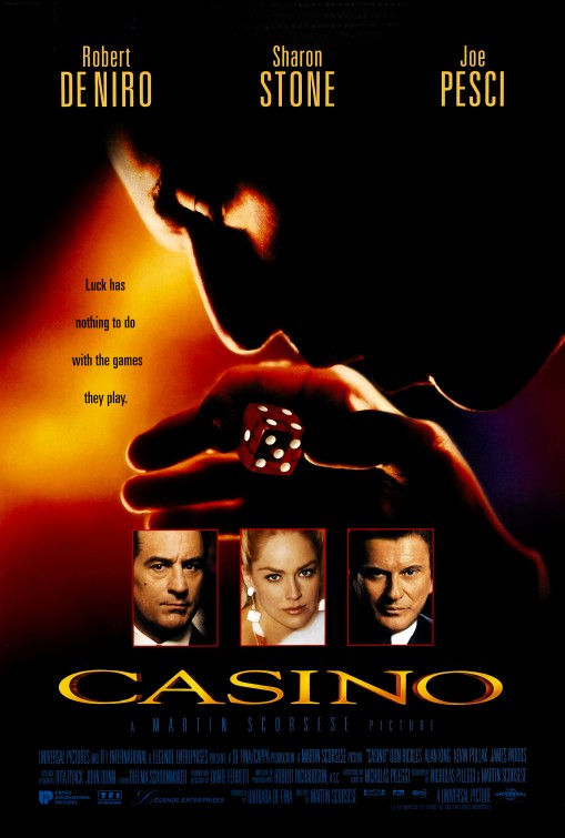 the movie poster: Casino (1995) ver2