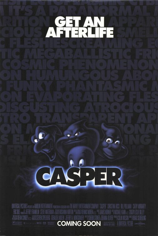 the movie poster: Casper (1995) ver2