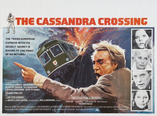 1000 piece jigsaw puzzle for the movie poster: The Cassandra Crossing (1977) ver2