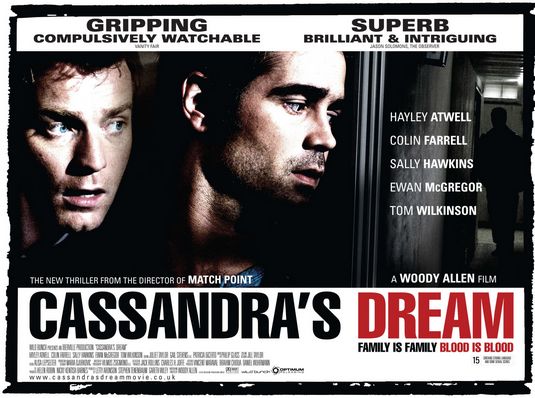 the movie poster: Cassandra's Dream (2007) ver6