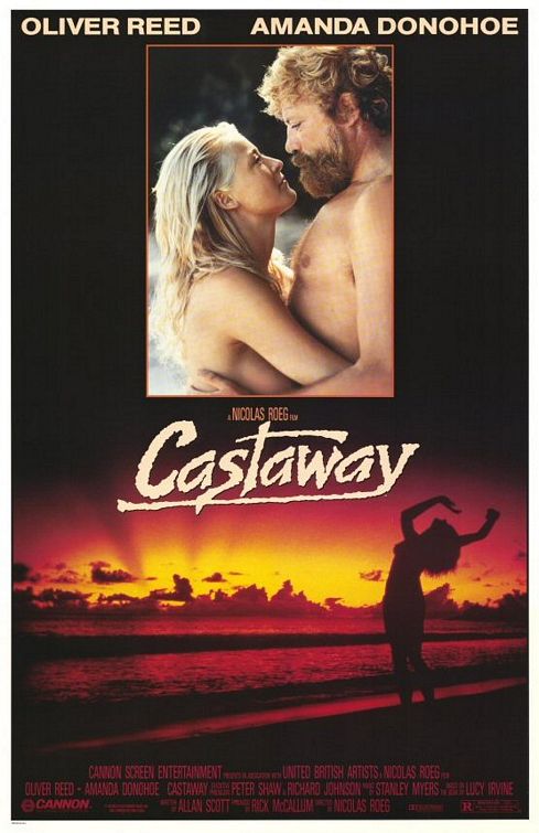 the movie poster: Castaway (1987)