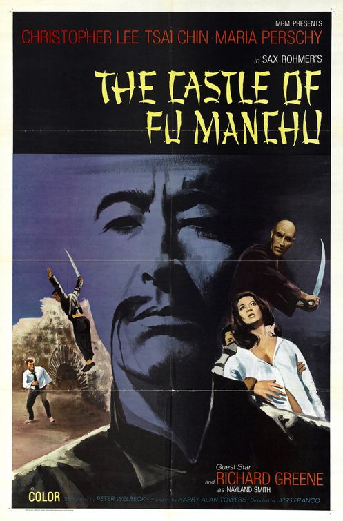 the movie poster: The Castle of Fu Manchu (1972)
